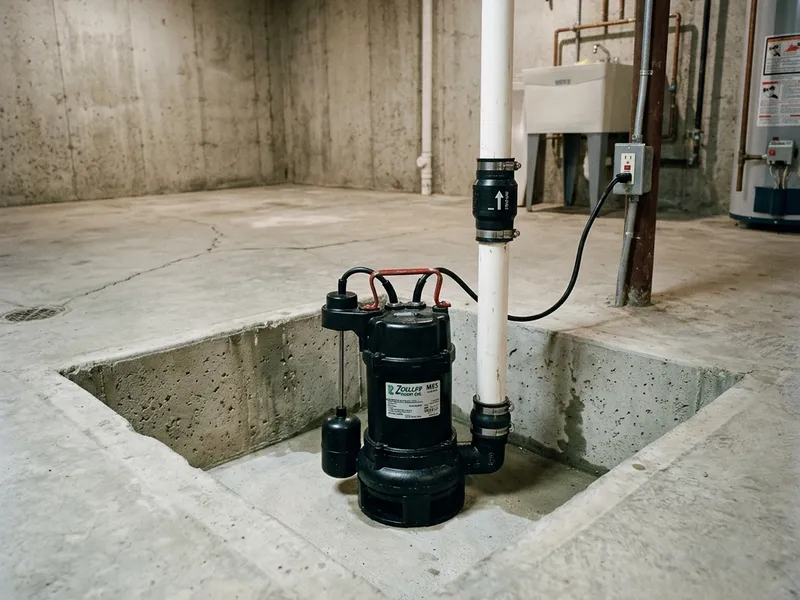 Sump Pump Installation Plumber in Woodruff, WI